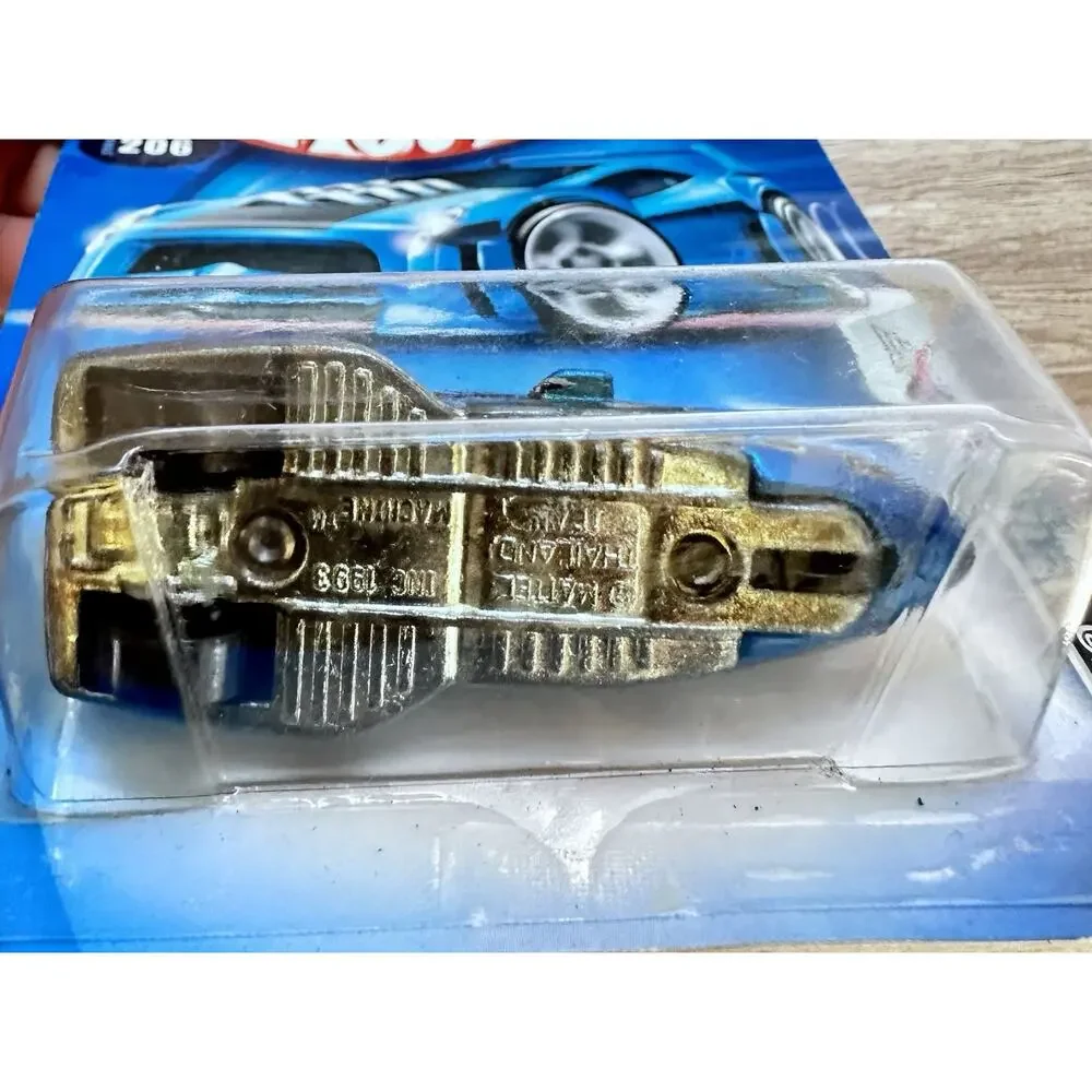 Hot Wheels 2003 Final Run Series #206 GM Lean Machine Blue 12/12 H16